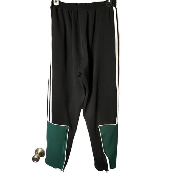 VTG Adidas Sweatpants Youth Sz Large Zipper Pockets And Legs Soccer Track Sports - Picture 5 of 12